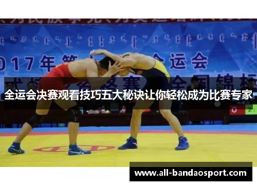全运会决赛观看技巧五大秘诀让你轻松成为比赛专家