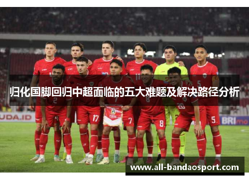 归化国脚回归中超面临的五大难题及解决路径分析 归化国脚回归中超面临的五大难题及解决路径分析